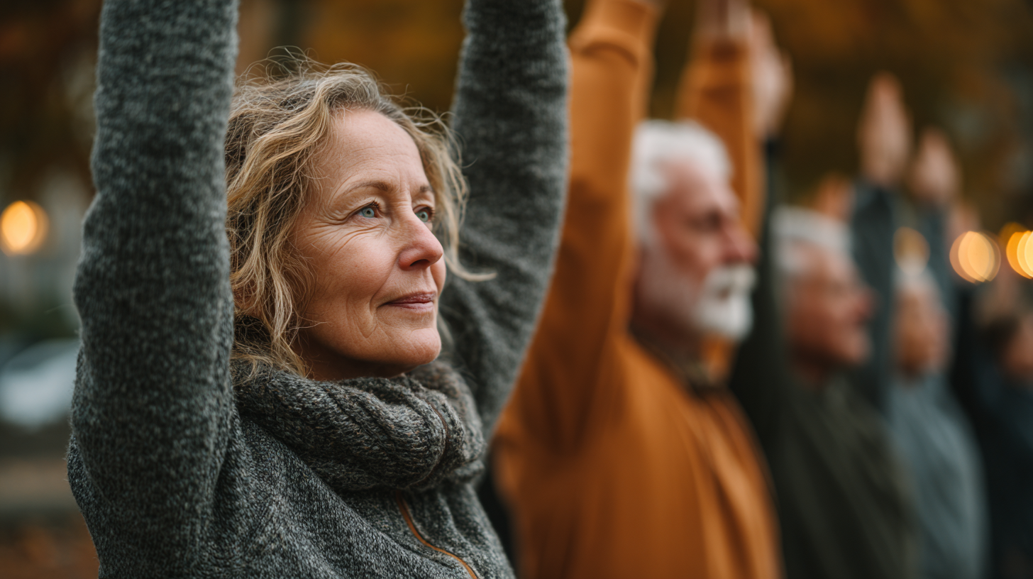 Щаслива група учасників після заняття